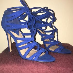 Forever21 cobalt blue heels